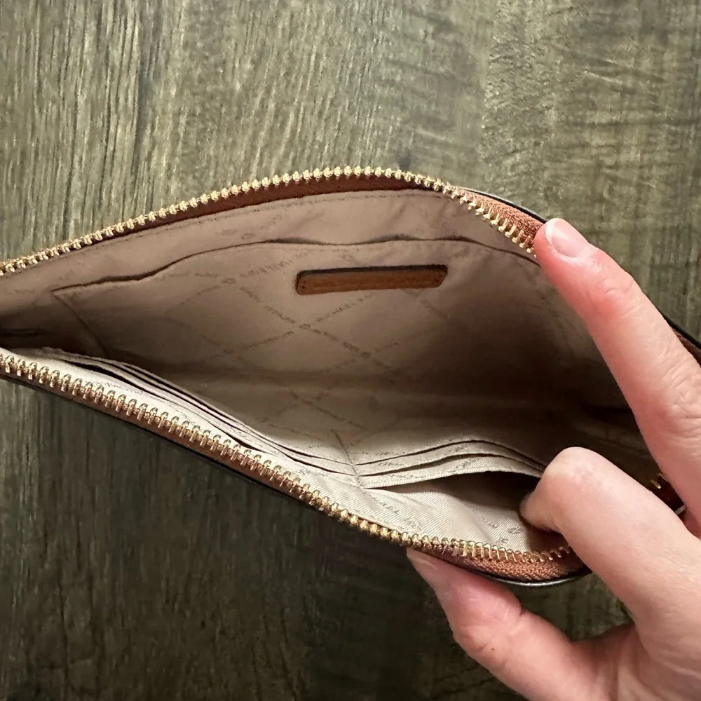Michael Kors Monogram Wristlet